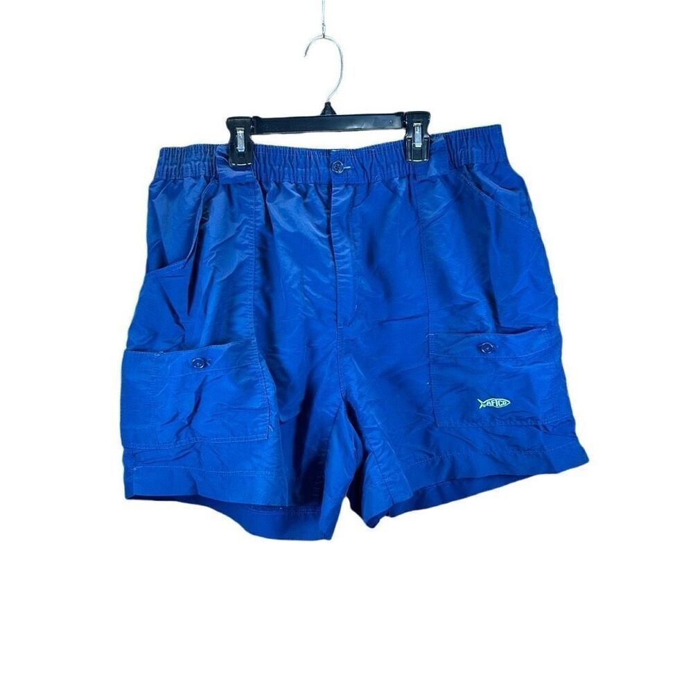 AFTCO Size 42 Blue Fishing Shorts Cargo